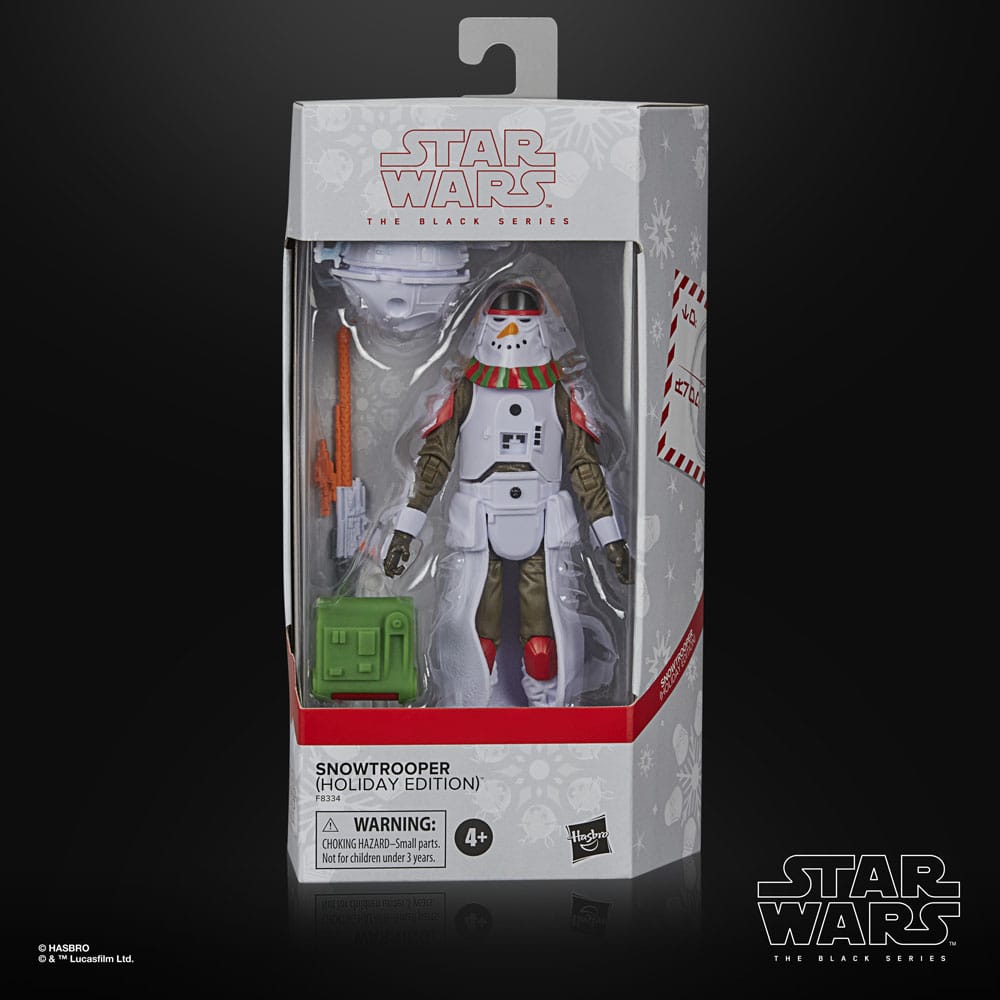 Star Wars Black Serisi Aksiyon Figürü Snowtrooper (Holiday Edition) 15 cm