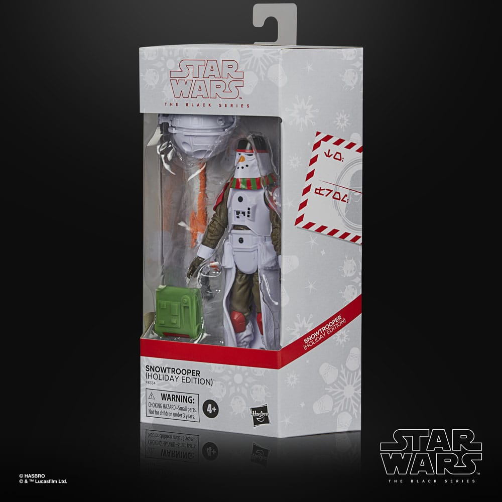 Star Wars Black Serisi Aksiyon Figürü Snowtrooper (Holiday Edition) 15 cm