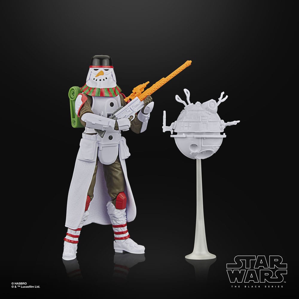 Star Wars Black Serisi Aksiyon Figürü Snowtrooper (Holiday Edition) 15 cm