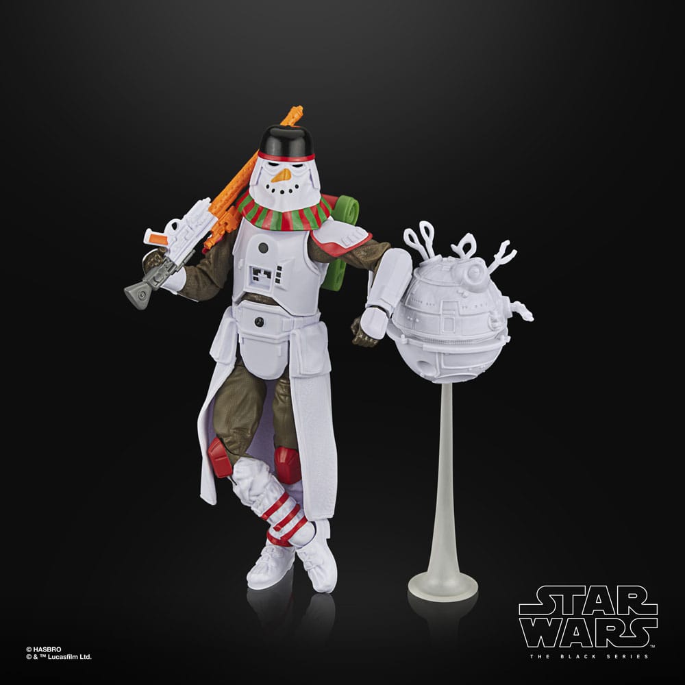 Star Wars Black Serisi Aksiyon Figürü Snowtrooper (Holiday Edition) 15 cm