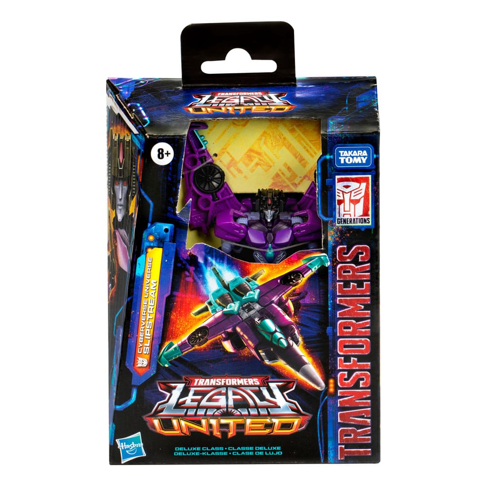 Transformers Generations Legacy United Deluxe Class Action Figure Cyberverse Universe Slipstream 14 cm