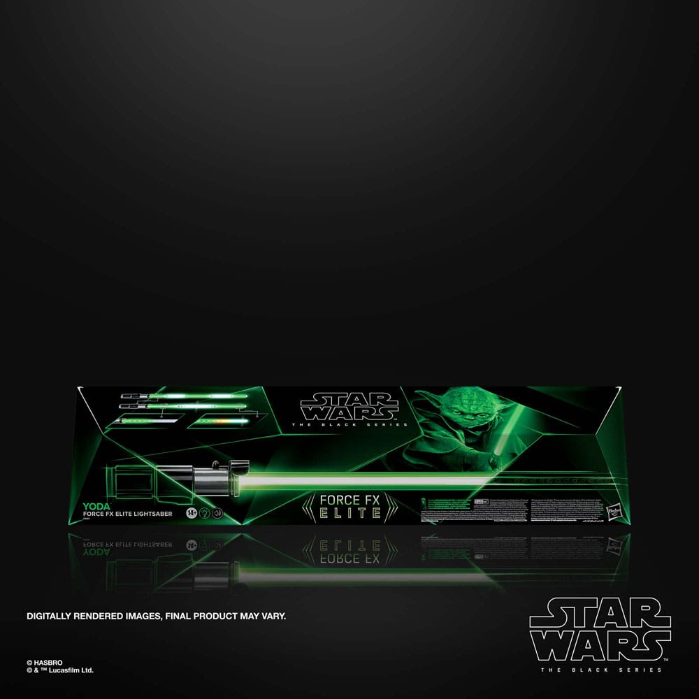 Star Wars Black Series Replica Force FX Elite Lightsaber Yoda