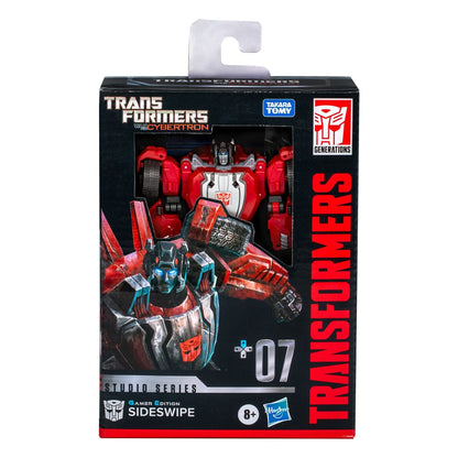 Transformers: War for Cybertron Studio Series Deluxe Class Akcijska figurica Gamer Edition Sideswipe 11 cm