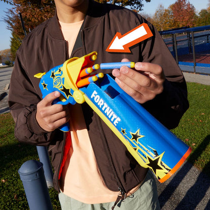 Fortnite NERF Half Tone Hero Blaster