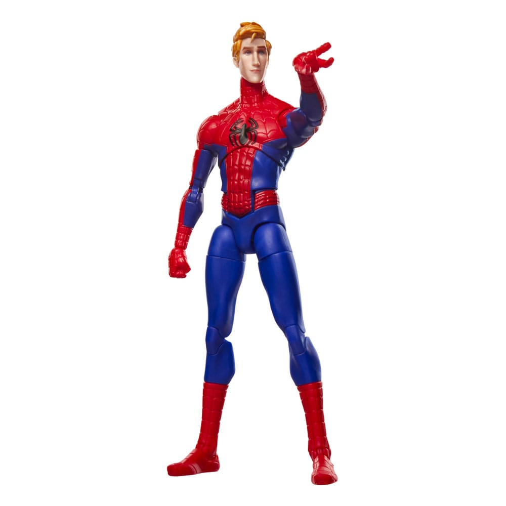 Örümcek Adam: Örümcek Verse Marvel Legends Action figürü Peter Parker 15 cm karşısında