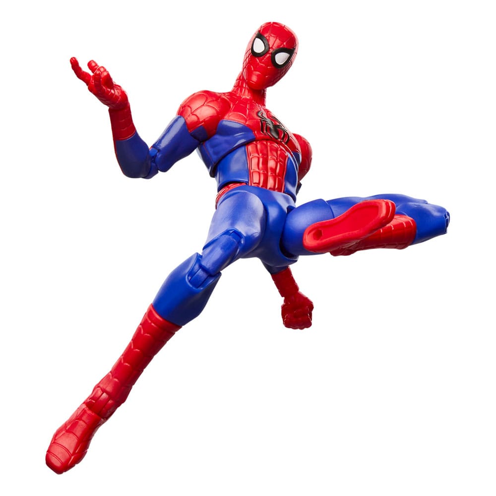 Örümcek Adam: Örümcek Verse Marvel Legends Action figürü Peter Parker 15 cm karşısında