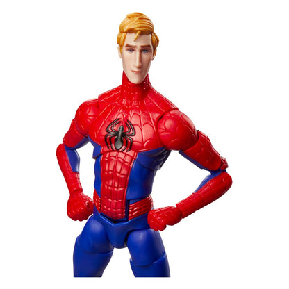 Örümcek Adam: Örümcek Verse Marvel Legends Action figürü Peter Parker 15 cm karşısında