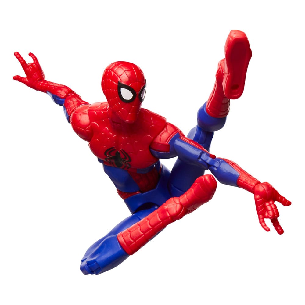 Örümcek Adam: Örümcek Verse Marvel Legends Action figürü Peter Parker 15 cm karşısında