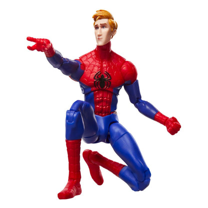 Örümcek Adam: Örümcek Verse Marvel Legends Action figürü Peter Parker 15 cm karşısında