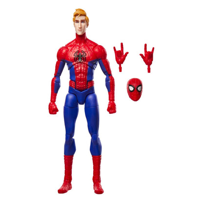 Örümcek Adam: Örümcek Verse Marvel Legends Action figürü Peter Parker 15 cm karşısında