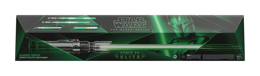 Star Wars: Ahsoka Black Series Replica Force FX Elite Lightsaber Sabine Wren