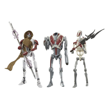 Star Wars Jedi: Survivor Black Series Action Figur 3-Pack Magna Guard, Super Battle Droid & Battle Droid