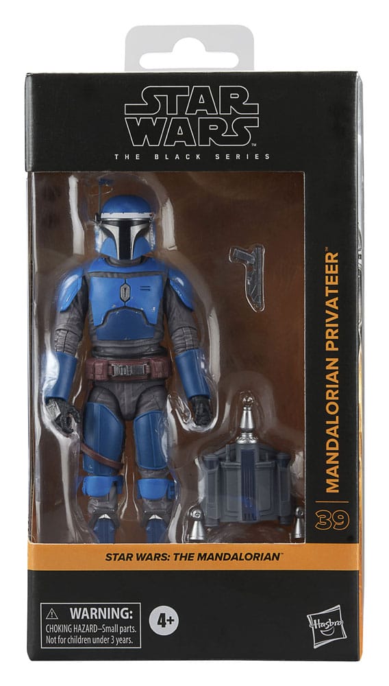 Yıldız Savaşları: Mandalorian Siyah Serisi Aksiyon Figürü Mandalorian Privateer 15 cm