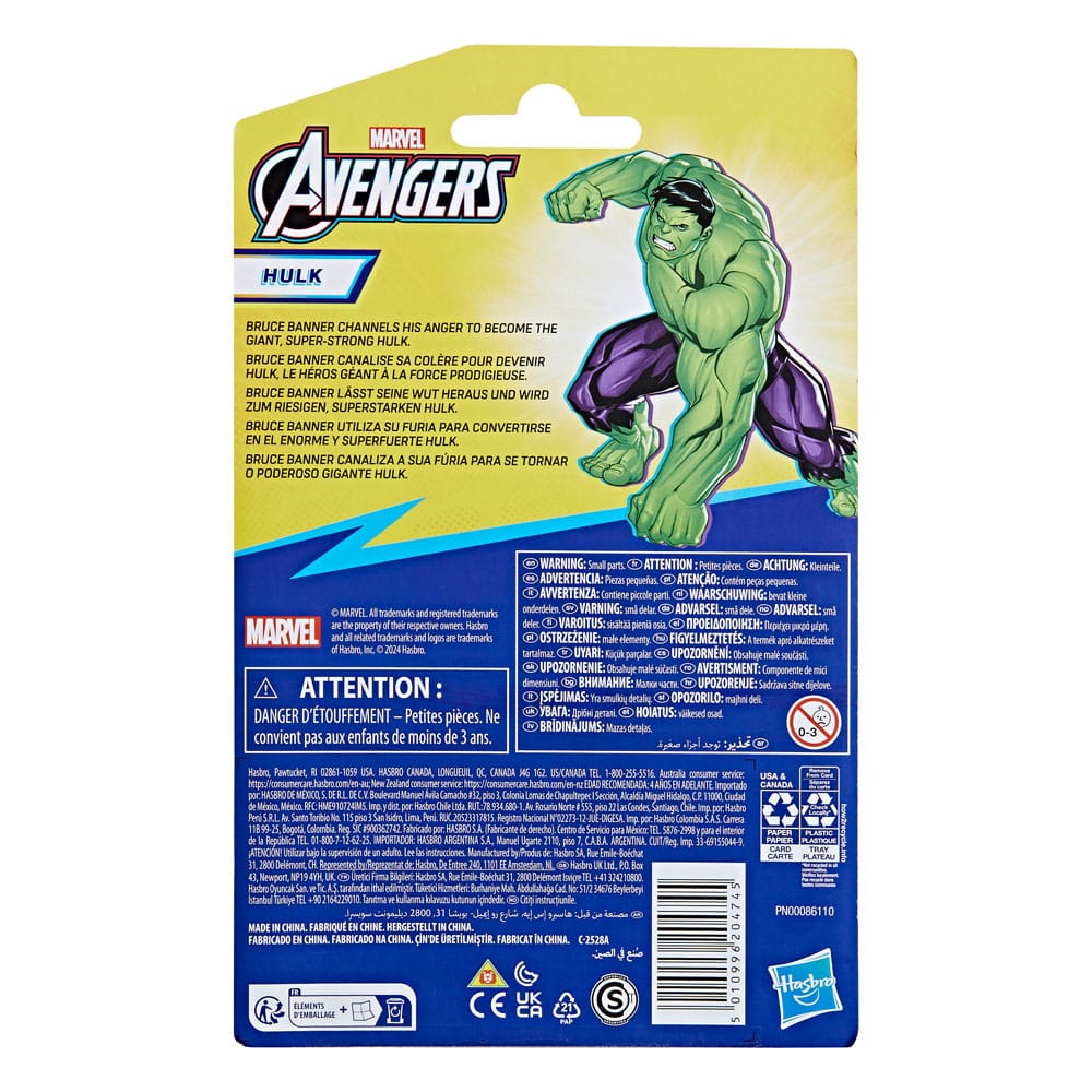 Avengers Epic Hero -serie Actie Figuur Hulk 10 cm