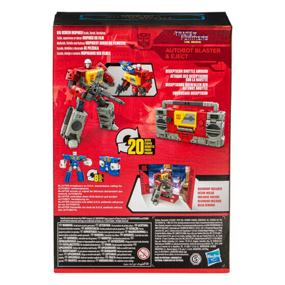 The Transformers: The Movie Generations Studio Series Voyager Class Action Figure Autobot Blaster ed Eject 16 cm
