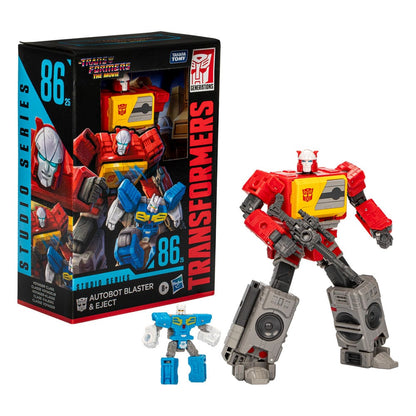 The Transformers: The Movie Generations Studio Series Voyager Class Action Figure Autobot Blaster ed Eject 16 cm