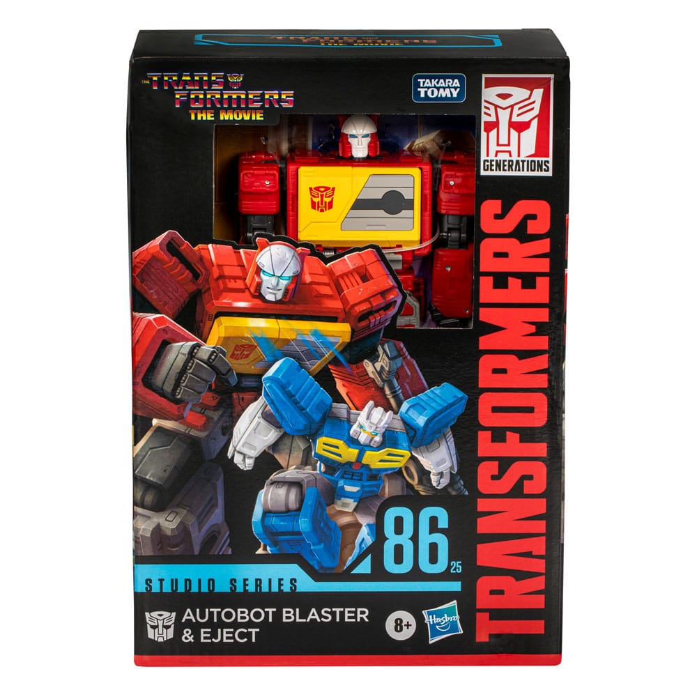 The Transformers: The Movie Generations Studio Series Voyager Class Action Figure Autobot Blaster ed Eject 16 cm
