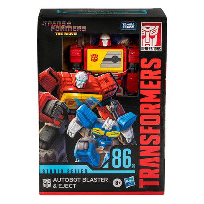 The Transformers: The Movie Generations Studio Series Voyager Class Action Figure Autobot Blaster ed Eject 16 cm