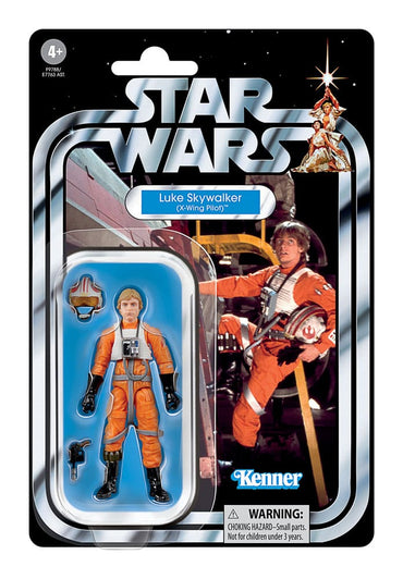 Star Wars Bölüm IV Vintage Koleksiyon Aksiyon Figürü Luke Skywalker (X-Wing Pilot) 10 cm