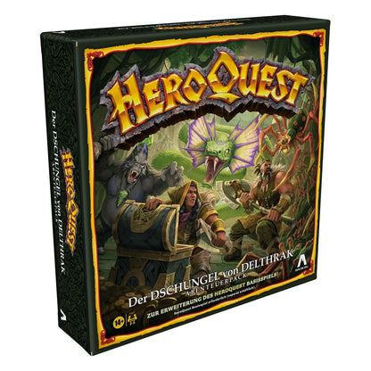 Eroquest Board Game Expansion Der Dschungel von Delthrak Quest Pack *Versione tedesca *