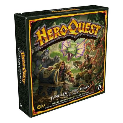 Heroquest Board Game Expansion Jungles of DelTrak Quest Pack *Versione inglese *