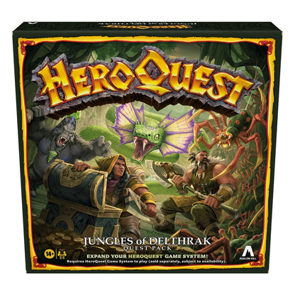 Heroquest Board Game Expansion Jungles of DelTrak Quest Pack *Versione inglese *