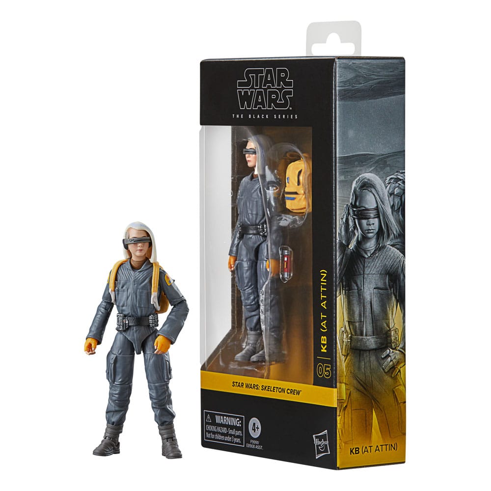 Star Wars: Skeleton Crew Black Series Action Figur KB (ved Attin) 15 cm