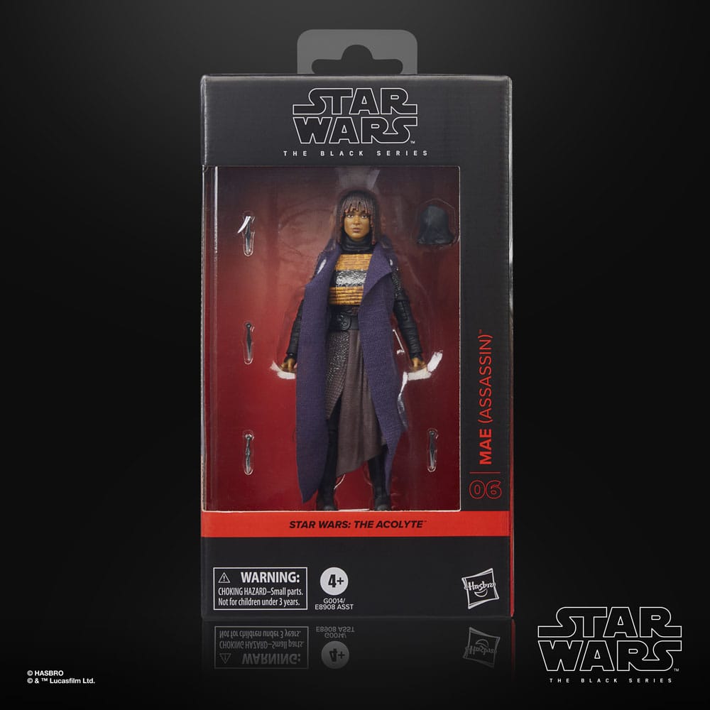 Star Wars: The Acolyte Black Series Action Figuur Mae (Assassin) 15 cm