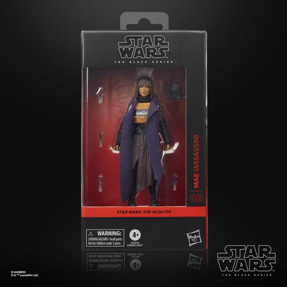 Star Wars: The Acolyte Black Series Action Figuur Mae (Assassin) 15 cm
