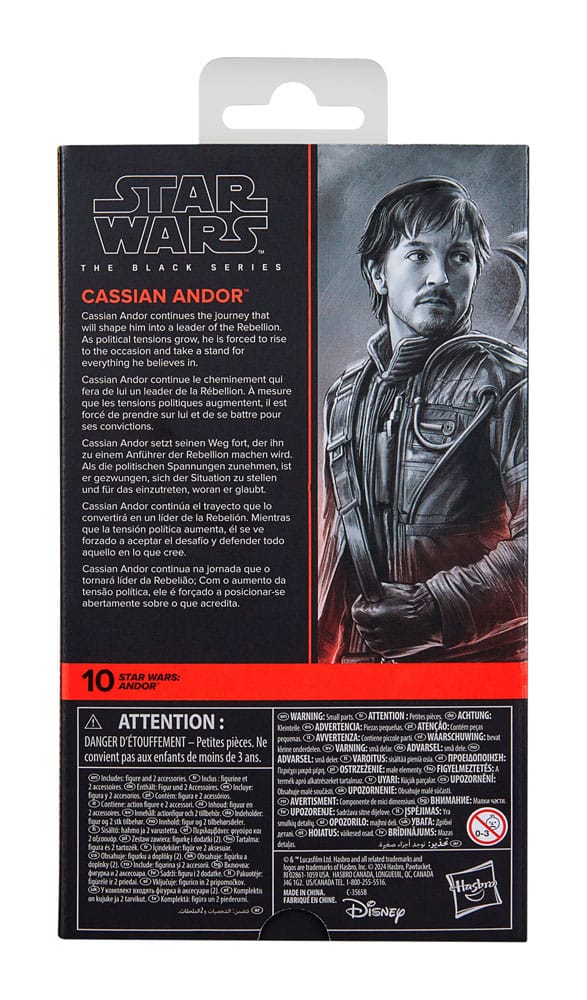 Star Wars: Andor Black Series Action Figure Cassian Andor 15 cm