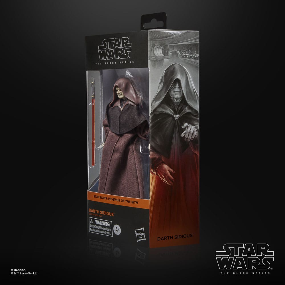 Star Wars Bölüm III Black Series Aksiyon Figürü Darth Sidious 15 cm