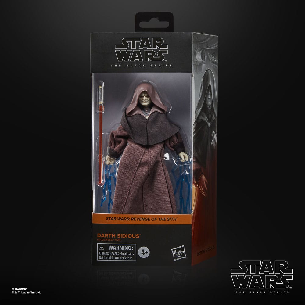 Star Wars Bölüm III Black Series Aksiyon Figürü Darth Sidious 15 cm