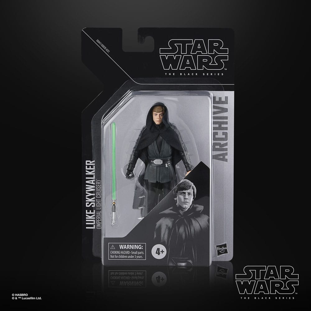 Star Wars Black Serisi Arşiv Aksiyon Figürü Luke Skywalker (Imperial Light Cruiser) 15 cm