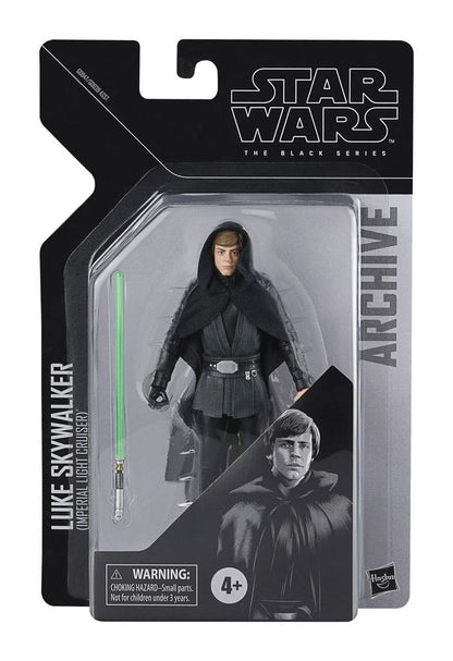 Star Wars Black Serisi Arşiv Aksiyon Figürü Luke Skywalker (Imperial Light Cruiser) 15 cm