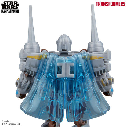 Star Wars x Transformers Actionfigur Le Mandalorian / N-1 Starfighter 19 cm