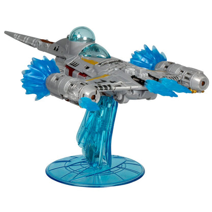 Star Wars X Transformers Actie Figuur The Mandalorian / N-1 Starfighter 19 cm