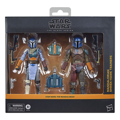 Star Wars: The Mandalorian Black Series Action Figure 2-Pack Mandalorian Shriek-Hawk Trainer 15 cm