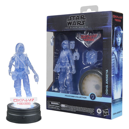 Star Wars Black Series Holocomm Collection Action Figura Osha Aniseya 15 cm