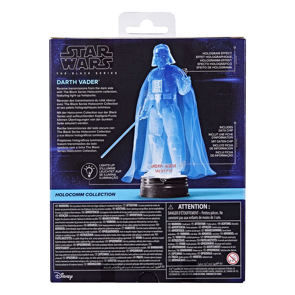 Star Wars Black Series Holocomm Koleksiyonu Aksiyon Figürü Darth Vader 15 cm