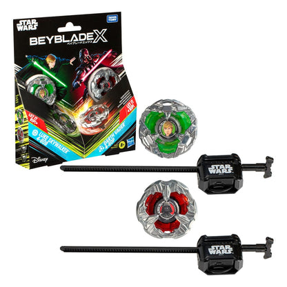 Beyblade X og Star Wars samarbeider Luke Skywalker 4-80B vs. Darth Vader 4-60B