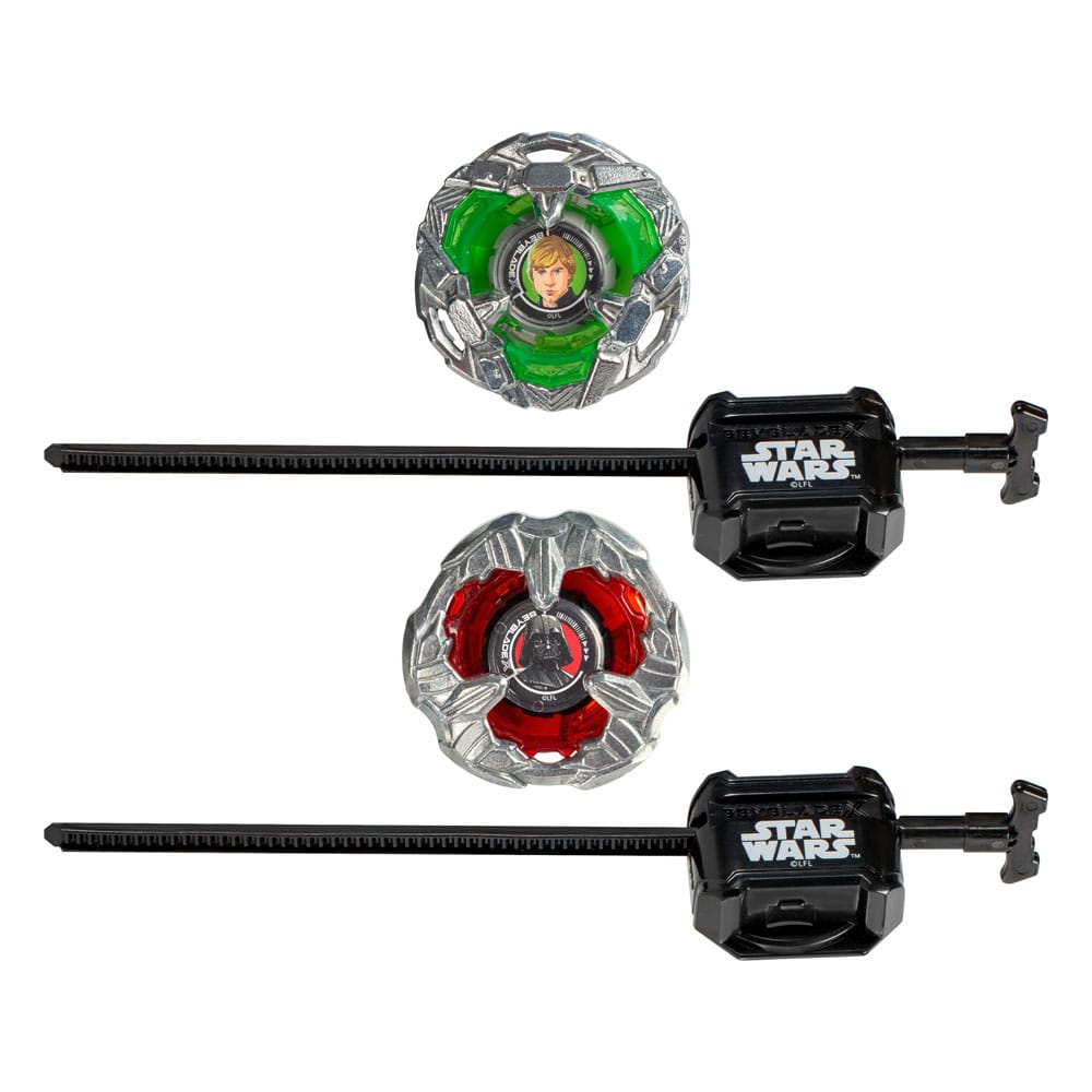 Beyblade X og Star Wars samarbeider Luke Skywalker 4-80B vs. Darth Vader 4-60B