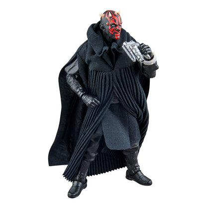 Vehículo Star Wars Episodio I Black Series con figura de acción Darth Maul y Sith Speeder 25º aniversario