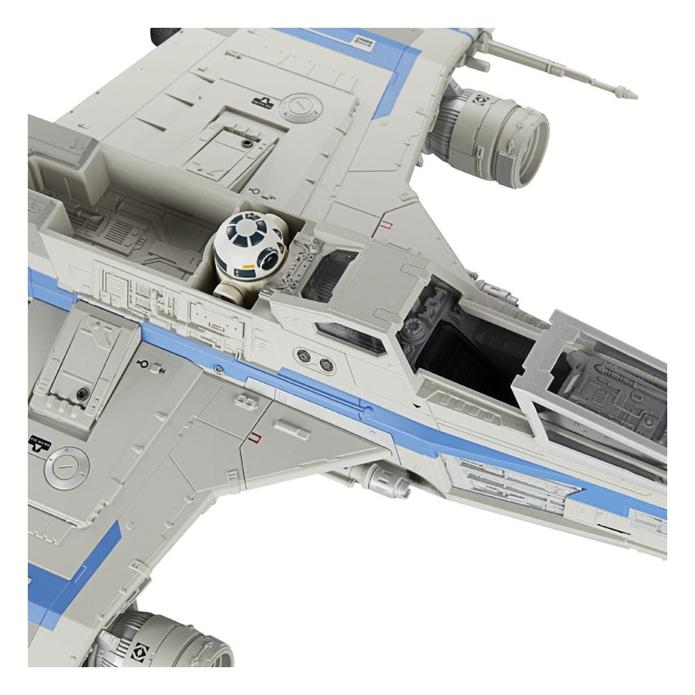 Star Wars: Vehículo de colección vintage Ahsoka New Republic E-Wing y KE4-N4