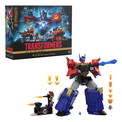 Transformers Age of the Primes Titan Sınıfı Aksiyon Figürü On Üç Yıldız Optimus Prime 38 cm