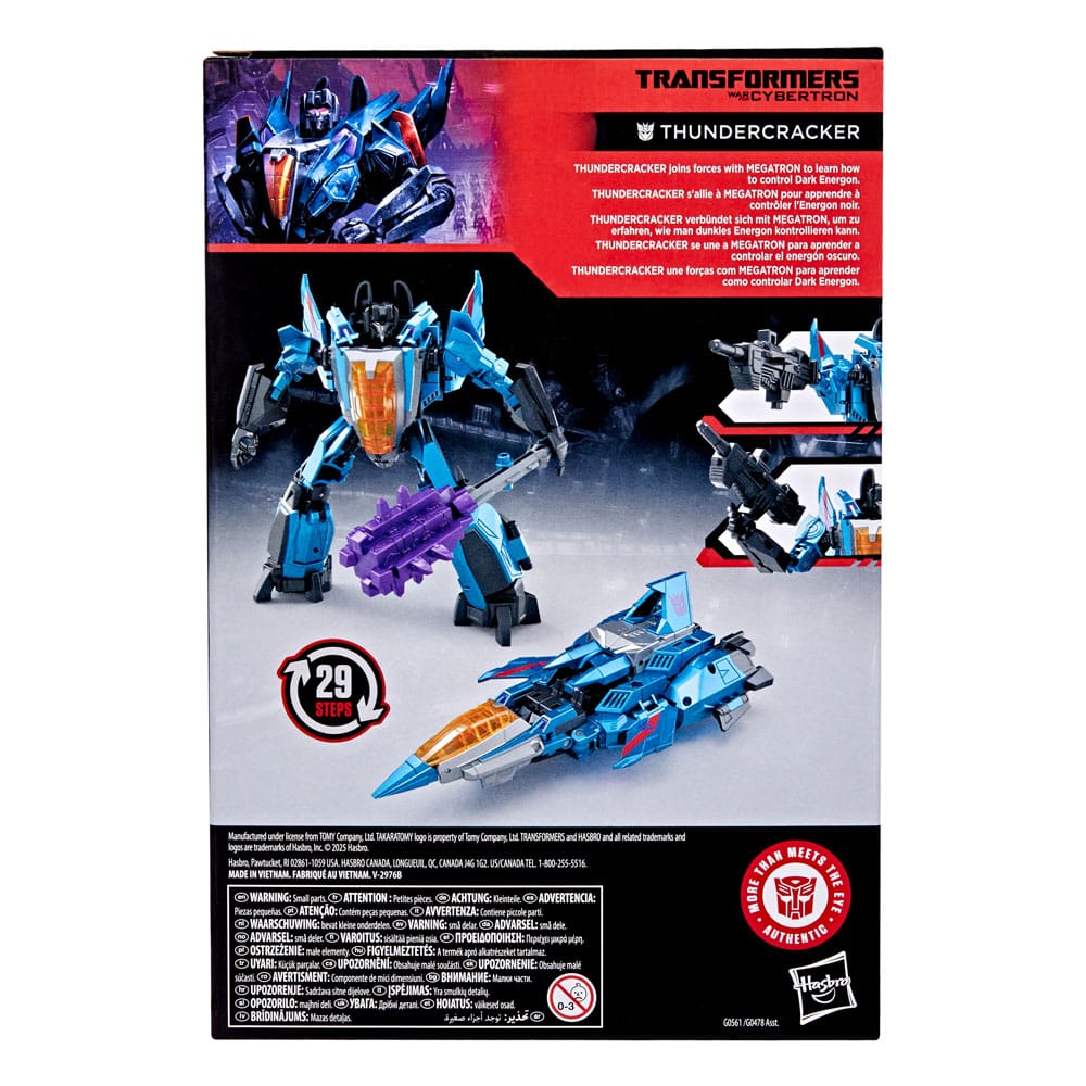 Transformers: War for Cybertron Studio Series Voyager Class Action Figuur Thundercracker 16 cm
