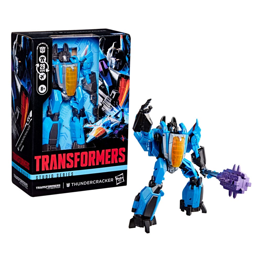 Transformers: War for Cybertron Studio Series Voyager Class Action Figure ThunderCracker 16 cm