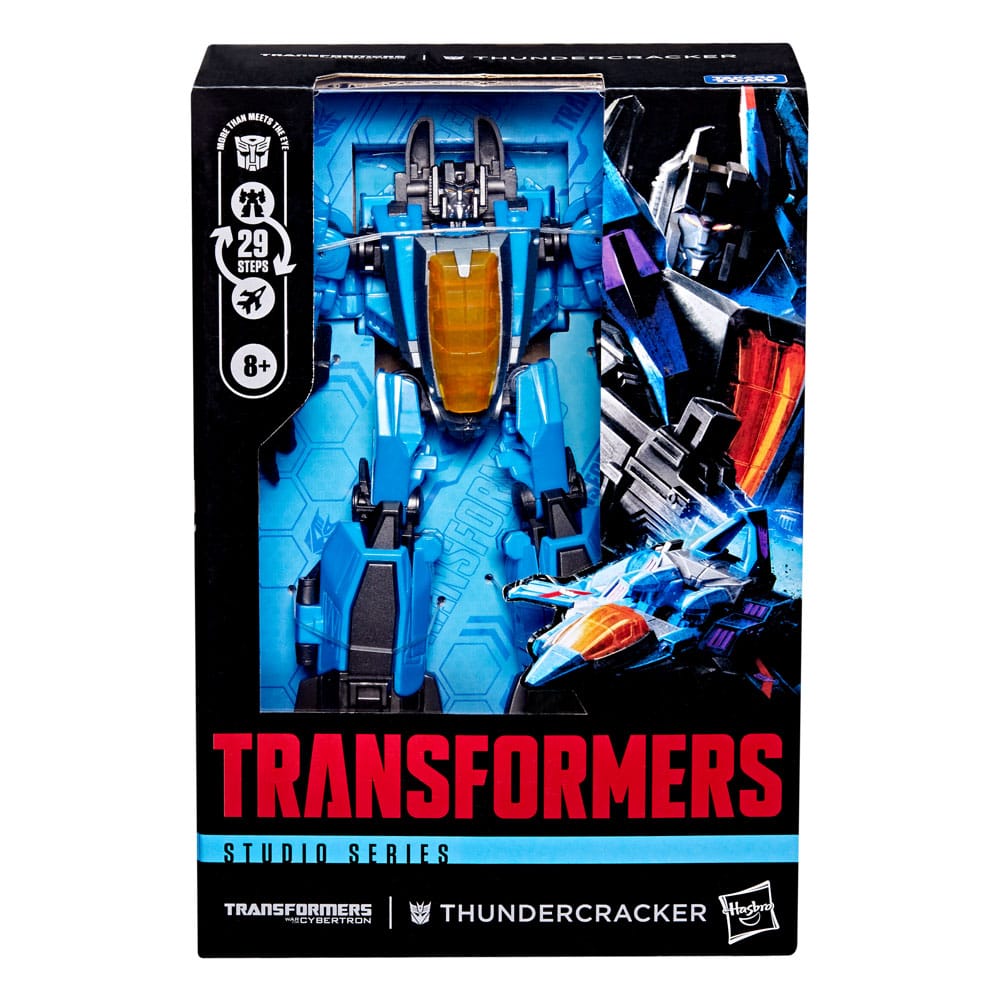 Transformers: War for Cybertron Studio Series Voyager Class Action Figure ThunderCracker 16 cm