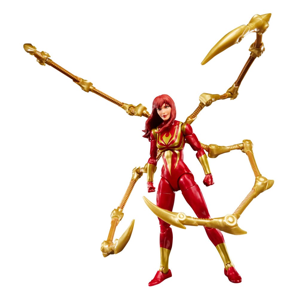 Marvel Legends Magic: The Gathering Actiefiguur Mary Jane Watson (Iron Spider) (plus exclusieve foliekaart) 15 cm