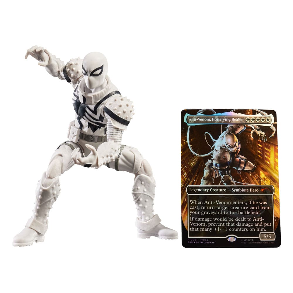 Marvel Legends Magic: The Gathering Aksiyon Figürü Ajan Anti-Venom (artı Özel Folyo Kart) 15 cm
