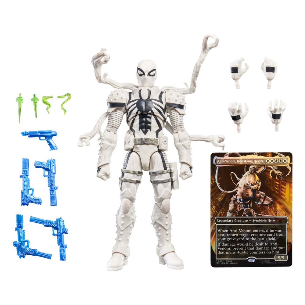 Marvel Legends Magic: The Gathering Actiefiguur Agent Anti-Venom (plus exclusieve foliekaart) 15 cm